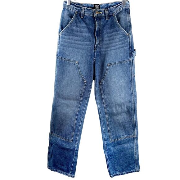 BDG UO High Rise Carpenter Jeans 28 Utility Pockets 90s Y2K - Picture 3 of 9